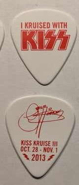 KISS Kruise III I Kruised With KISS Guitar Picks