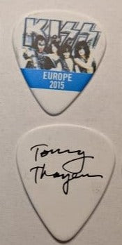 KISS 2015 40th Anniversary Tour EUROPE Band Photo Guitar Picks