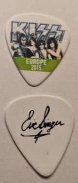 KISS 2015 40th Anniversary Tour EUROPE Band Photo Guitar Picks
