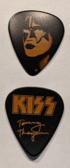 KISS Kruise III Orange on Black Guitar Picks