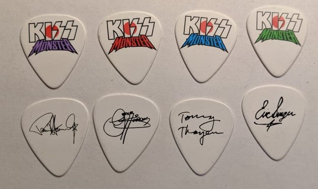 KISS 2012-13 Monster World Tour JAPAN set #1 Guitar Picks