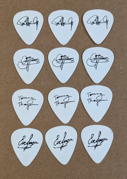 KISS Complete Set of 12 KISS Rocks Vegas 2014 Guitar Picks