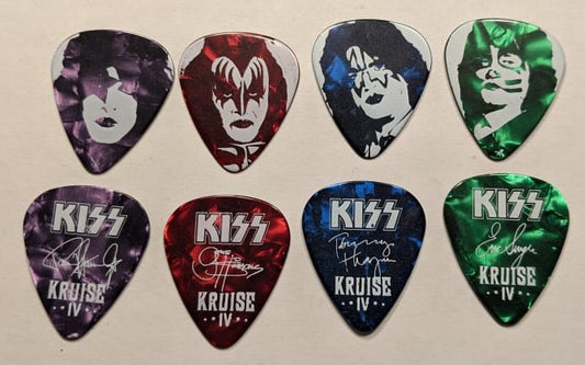 KISS Kruise IV Solo Colors Guitar Picks