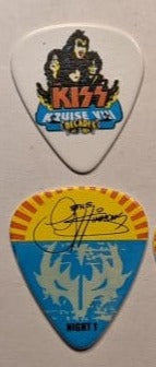 KISS Kruise VIII Night 1 Guitar Picks