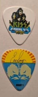 KISS Kruise VIII Night 1 Guitar Picks