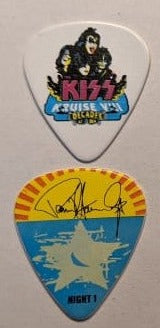KISS Kruise VIII Night 1 Guitar Picks