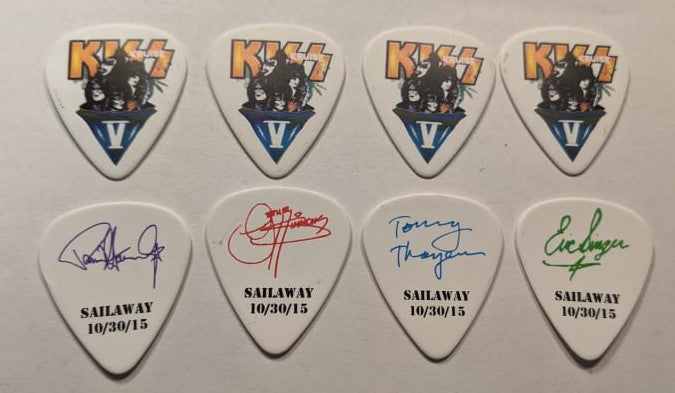 KISS Kruise V Sailaway 10-30-2015 Guitar Picks