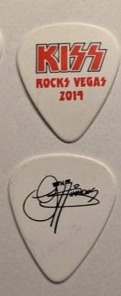 KISS Rocks Vegas 2014 Solo Colors Logo Guitar Picks