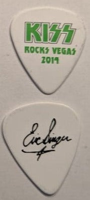 KISS Rocks Vegas 2014 Solo Colors Logo Guitar Picks