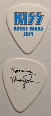 KISS Rocks Vegas 2014 Solo Colors Logo Guitar Picks