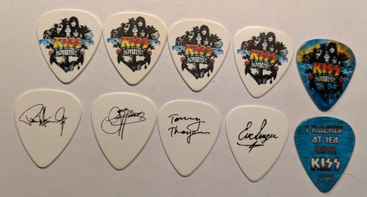 KISS Kruise I Logo Guitar Picks