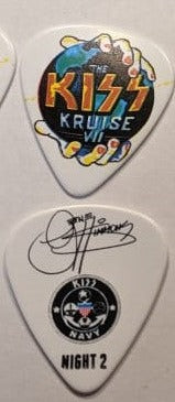 KISS Kruise VII Night 2 Guitar Picks