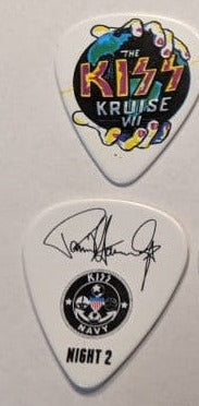 KISS Kruise VII Night 2 Guitar Picks