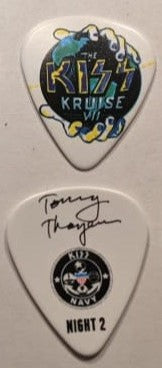 KISS Kruise VII Night 2 Guitar Picks