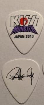 KISS 2012-13 Monster World Tour JAPAN Set #2 Guitar Picks