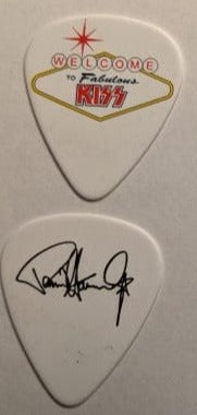 KISS Rocks Vegas 2014 Vegas Logo Guitar Picks