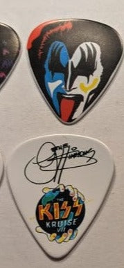 KISS Kruise VII Faces Guitar Picks