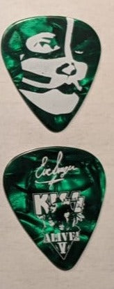 KISS Kruise V Faces on Pearl Guitar Picks
