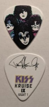 KISS Kruise IX Night 1 Guitar Picks