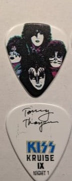KISS Kruise IX Night 1 Guitar Picks
