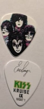 KISS Kruise IX Night 1 Guitar Picks