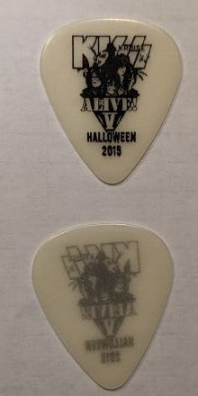 KISS Kruise V Glow in the Dark Guitar Pick