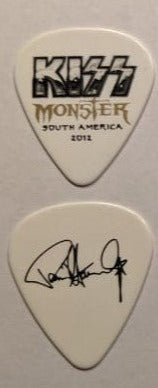 KISS 2012-13 Monster World Tour AUSTRALIA Multicolor Logo Guitar Picks