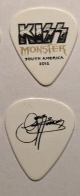 KISS 2012-13 Monster World Tour AUSTRALIA Multicolor Logo Guitar Picks