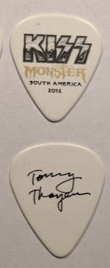 KISS 2012-13 Monster World Tour AUSTRALIA Multicolor Logo Guitar Picks