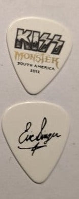 KISS 2012-13 Monster World Tour AUSTRALIA Multicolor Logo Guitar Picks