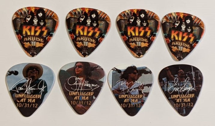 KISS Kruise II Sailaway Show Oct 31 2012 Guitar Picks!!