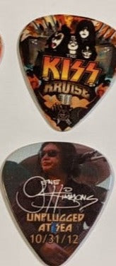 KISS Kruise II Sailaway Show Oct 31 2012 Guitar Picks!!