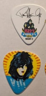 KISS Kruise VIII Night 2 Guitar Picks