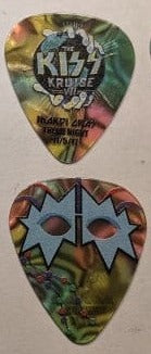 KISS Kruise VII Mardi Gras Theme Guitar Picks