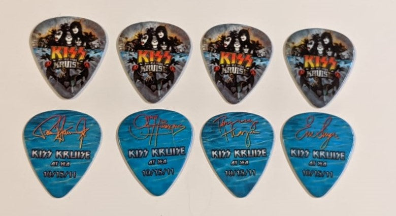 KISS Kruise Night 2 10-15-2011 Guitar Picks