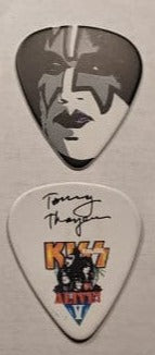 KISS Kruise V Faces on White Guitar Picks