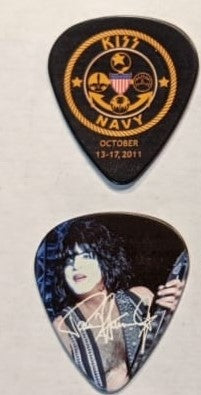 KISS Kruise KISS Kruise Navy Guitar Picks