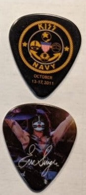 KISS Kruise KISS Kruise Navy Guitar Picks