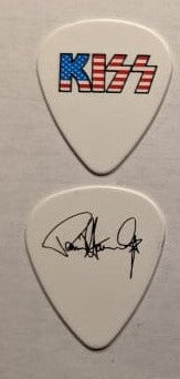 KISS 5/29/2011 Flag Logo Memorial Day HSOE Tour Guitar Picks