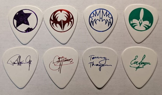 KISS 2011 Hottest Show On Earth Icons VIP Guitar Picks