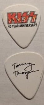 KISS 2014 40th Anniversary Tour Flame Logo Guitar Picks