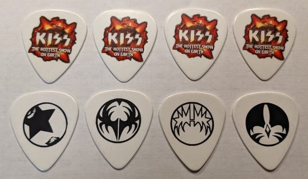 KISS 2010 Hottest Show On Earth Icons VIP Guitar Picks