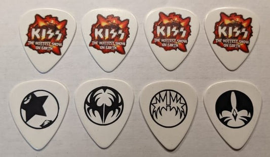 KISS 2010 Hottest Show On Earth Icons VIP Guitar Picks