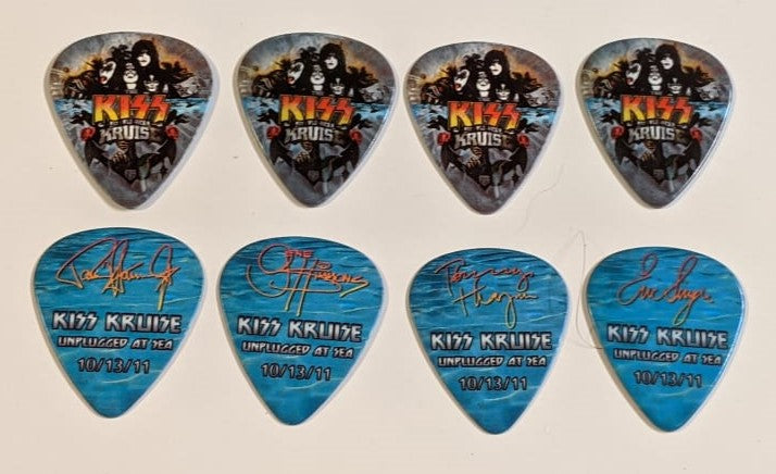 KISS Kruise I Sailaway Show 10-13-2011 Guitar Picks