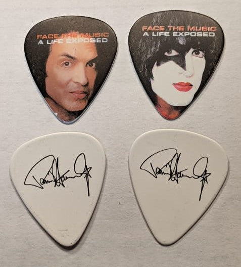 Paul Stanley Face The Music Set Of 2 Promo Guitar Picks