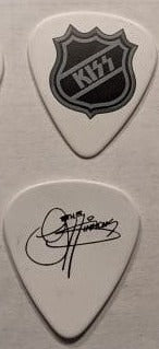 KISS 2014 Dodger Stadium Appearance NHL Logo Guitar Picks