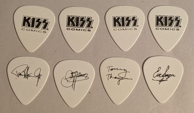 KISS COMICS Promotional Guitar Picks set of 4