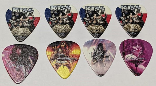 KISS 2012-2013 Monster World Tour CZECH REPUBLIC  Commemorative City Guitar Picks