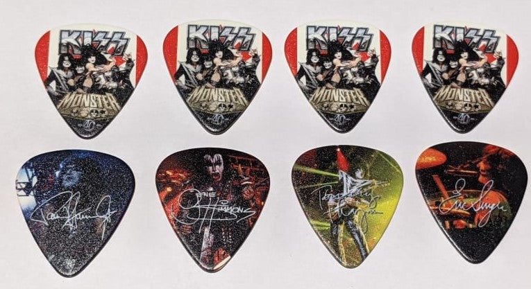 KISS 2012-2013 Monster World Tour CANADA Commemorative City Guitar Picks