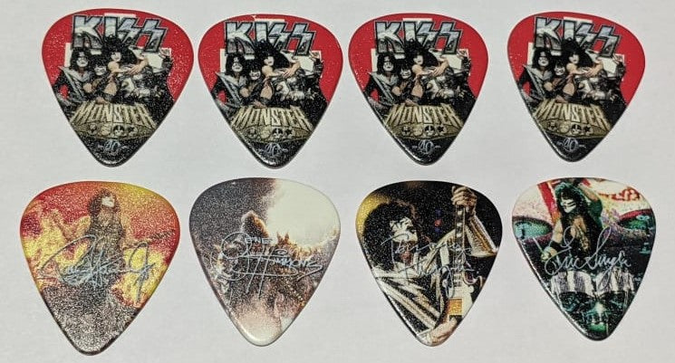 KISS 2012-2013 Monster World Tour SWITZERLAND Commemorative City Guitar Picks
